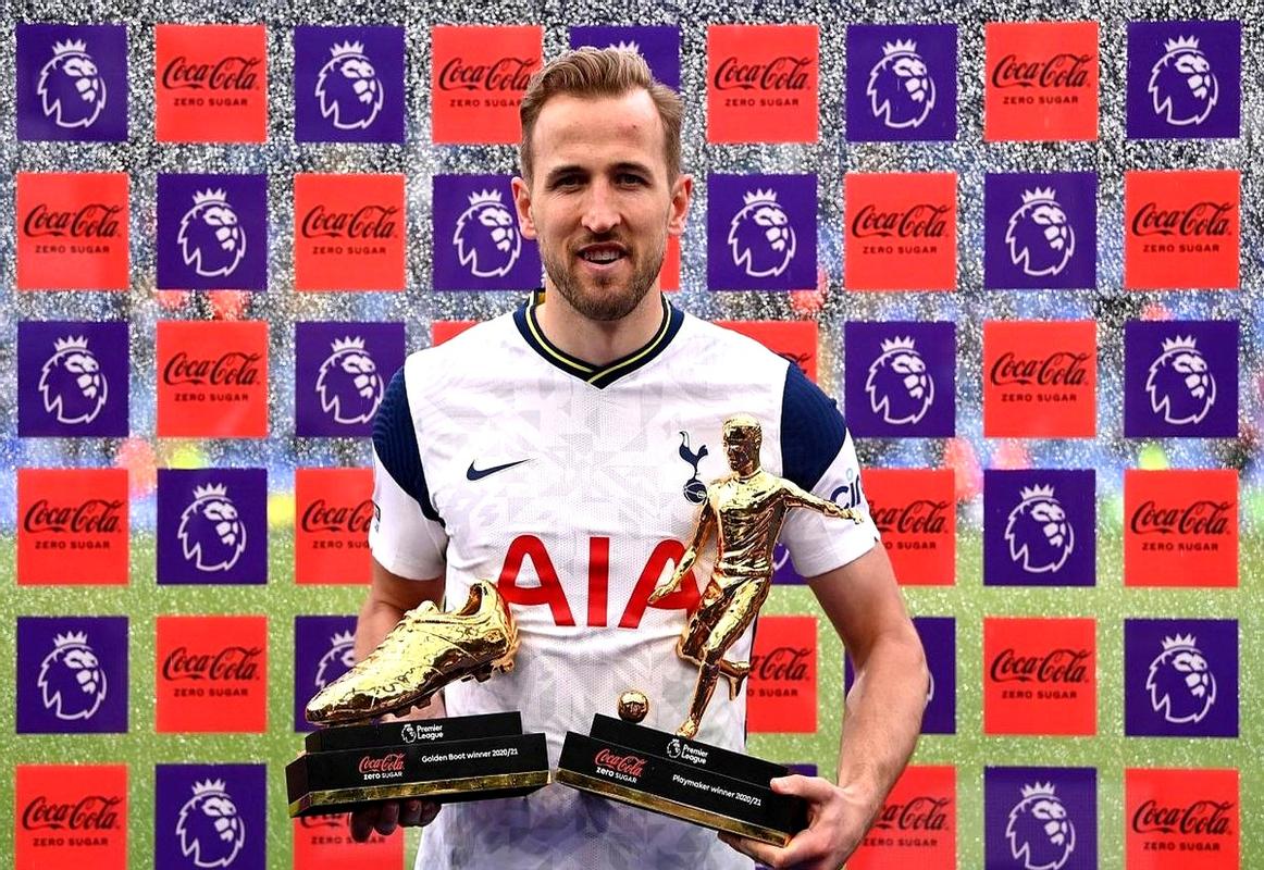 凯恩几个英超金靴