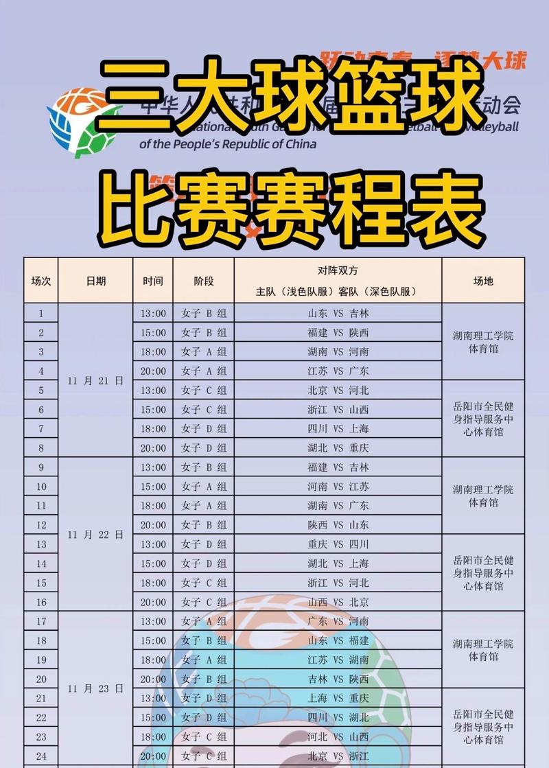 中国女篮比赛时间表2023赛程