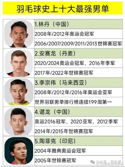 2016年里约奥运会羽毛球男单前三名
