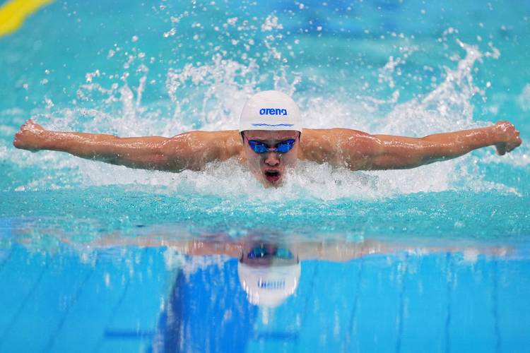 全运会游泳亚军名单