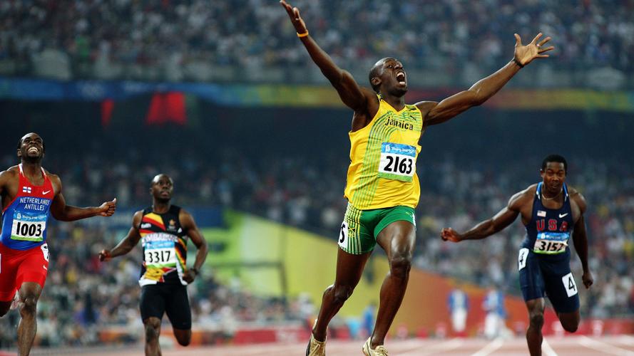 08年奥运会博尔特200米